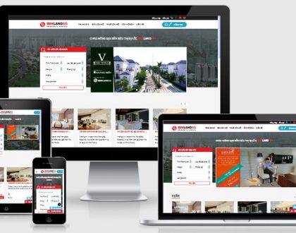 Thiết kế web bất động sản tại Ninh Bình chuẩn SEO giá rẻ
