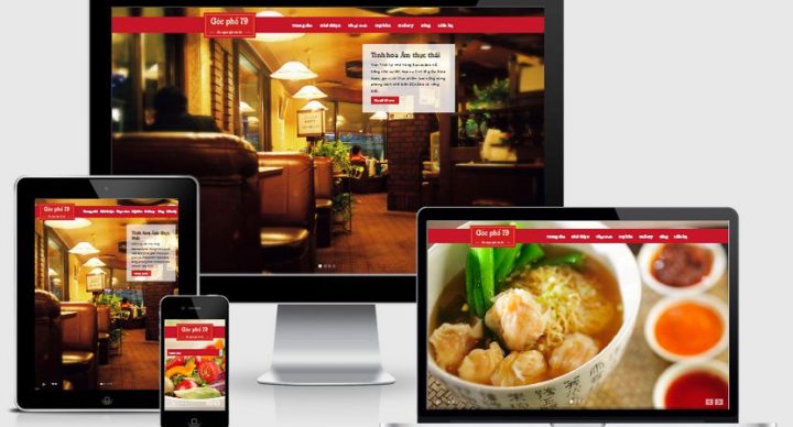 Thiết kế website nhà hàng tại Ninh Bình chuyên nghiệp chuẩn SEO