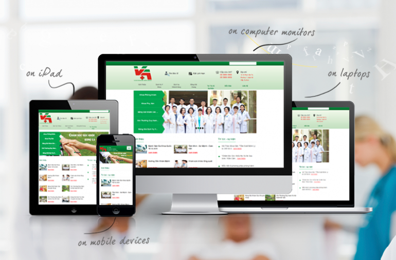 Thiết kế web bệnh viện – phòng khám tại Ninh Bình chuẩn SEO